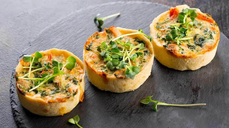Home Made Individual Quiche