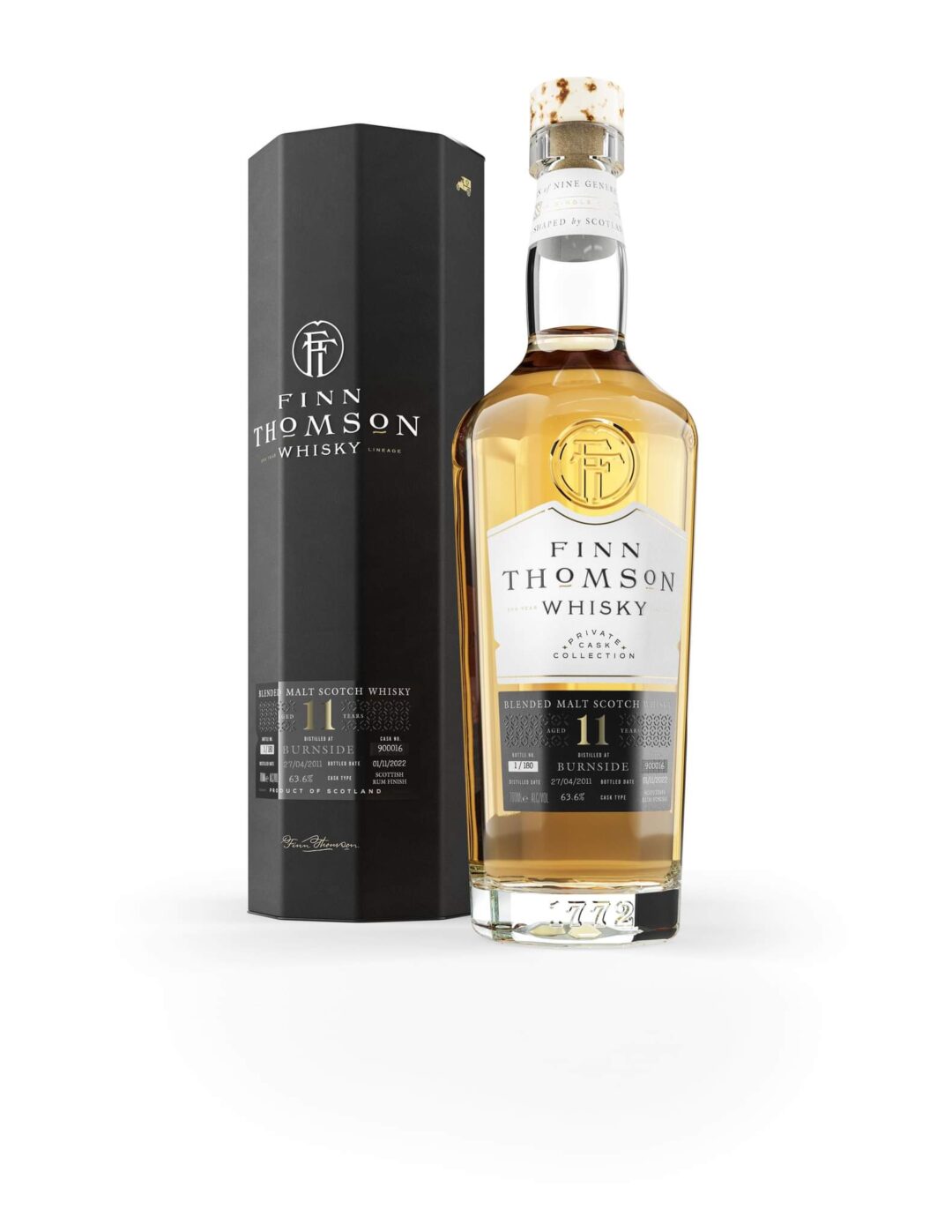 Finn Thomson Linkwood 12yo First Fill Bourbon - Image 2