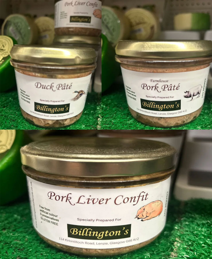 Billington's Branded Pâté