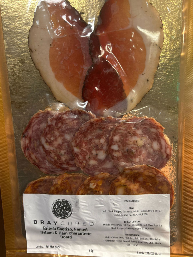 Braycured British Charcuterie Meat Packs
