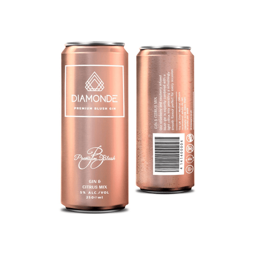 Diamonde Blush Gin & Citrus Mix Can 250ml 5%ABV