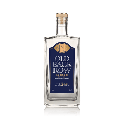 Old Back Row Gin 70cl 40.1% ABV